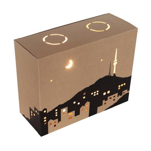 Paper lamp_ Night in Seoul