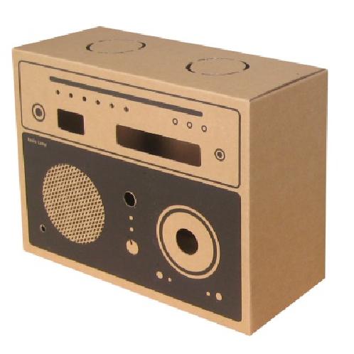 Paper lamp_ Radio Lamp